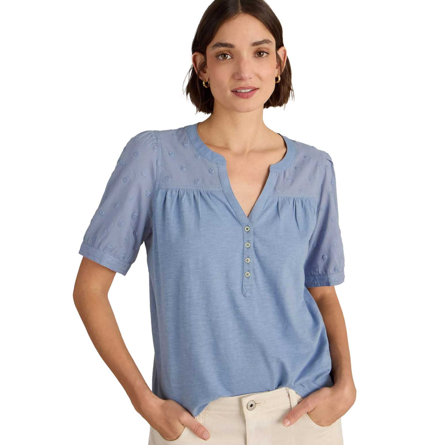 White Stuff Ellie Broderie Top